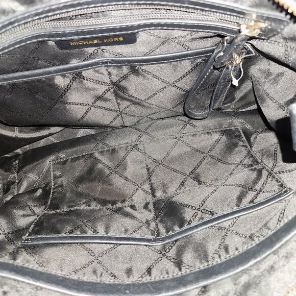 MICHAEL Michael Kors Leila Large Nylon Tote Bag NWOT - Picture 7 of 12